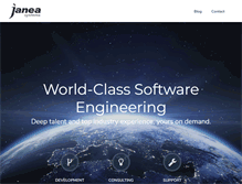 Tablet Screenshot of janeasystems.com